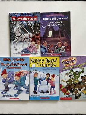 Lot of 5 Children’s Scholastic Reading Books